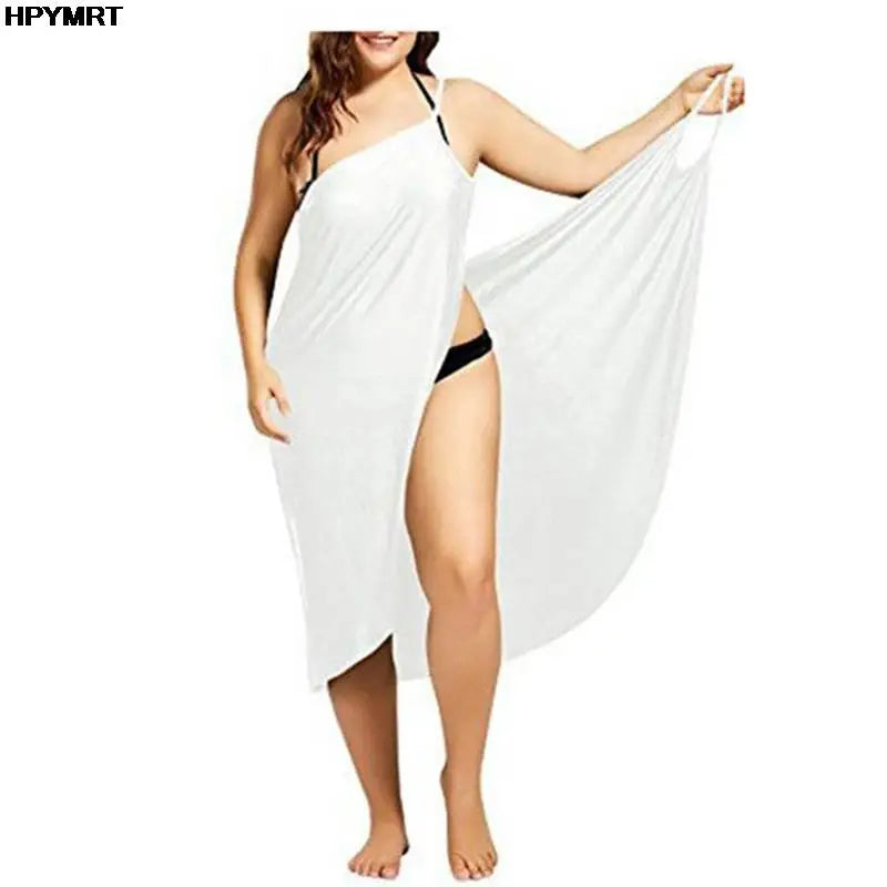 2022 5XL Vestido Halter de Verano para Mujer Color Sólido Tirantes Sexys Cruzados Sin Mangas Ropa de Playa Falda Ropa Femenina Blusas