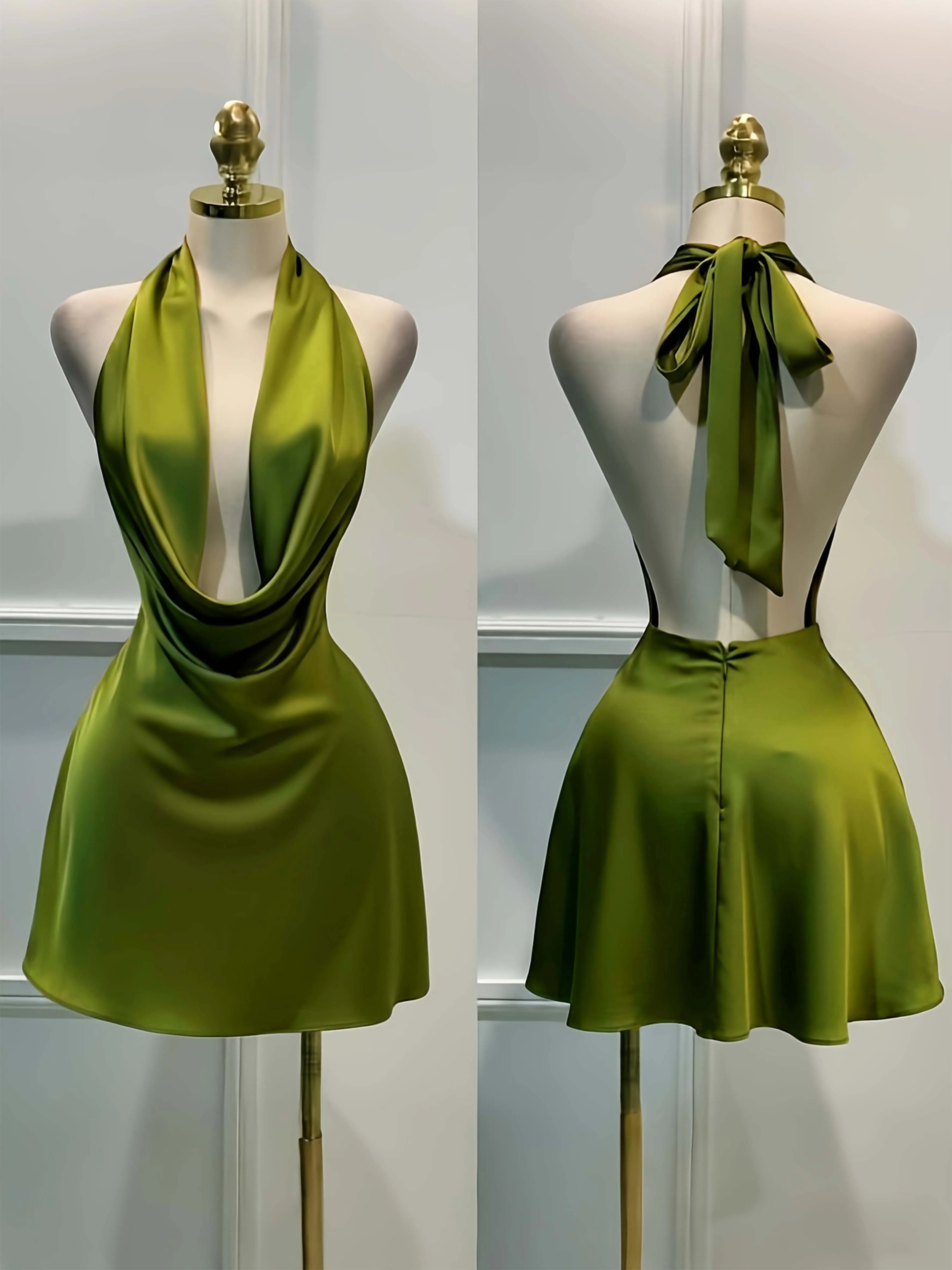 Robe élégante en satin